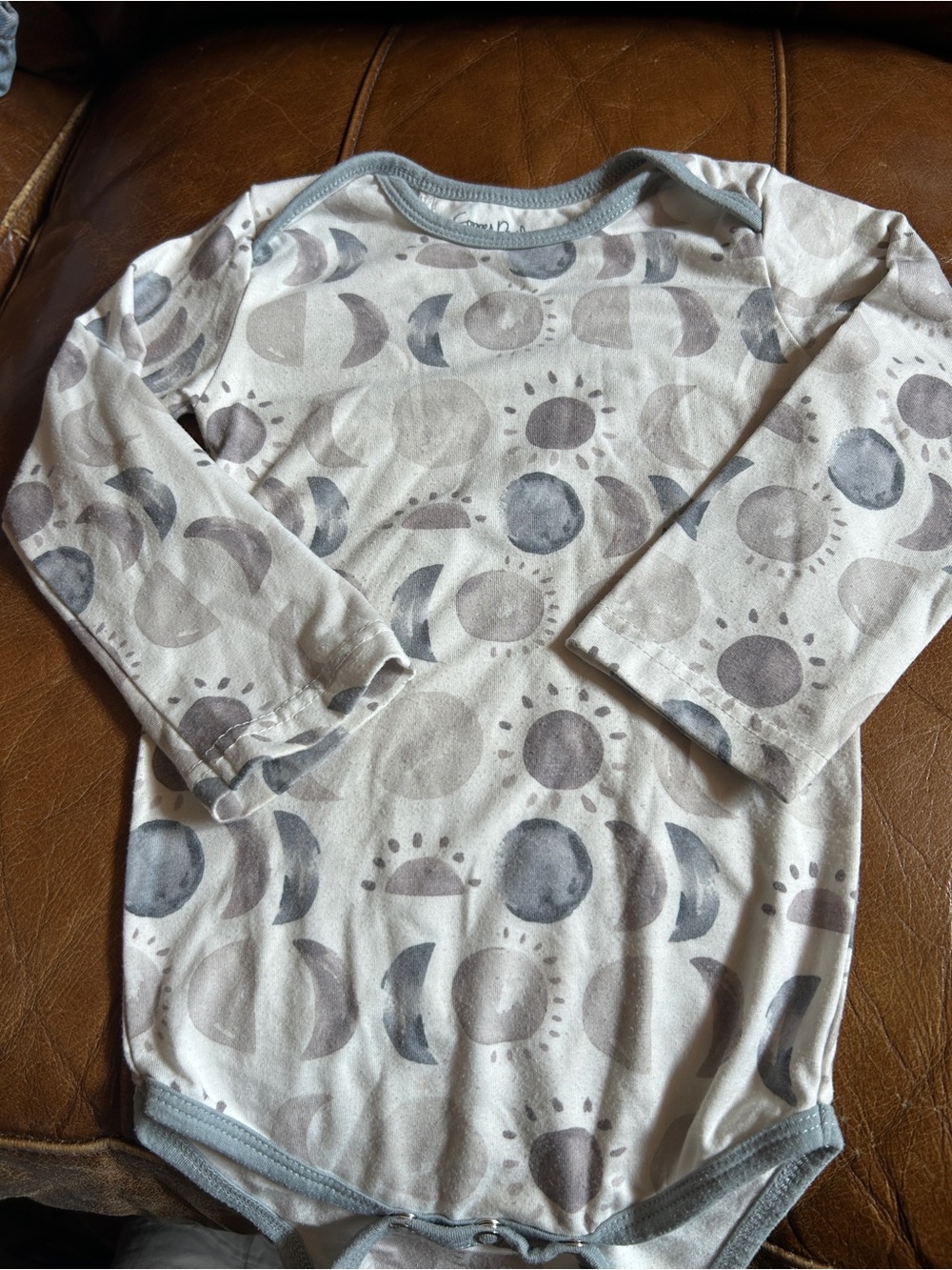 Copper Pearl Moon & Sun Bodysuit